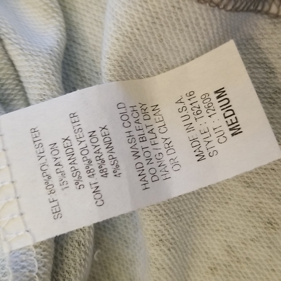 Oddy | french terry peplum top - Picture 7 of 9